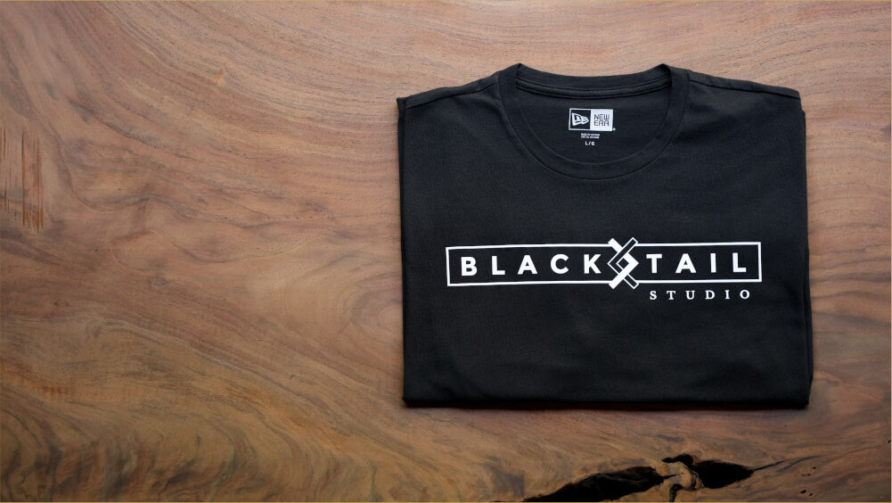 Black Friday // Cyber Monday: The Damascus 2.0 Marking Knife & Blacktail Studio Tri-Blend Tee Bundle