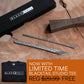 The Damascus Blacktail Bundle: The Damascus Precision Edge Marking Knife, The Damascus Toothpick Marking Knife, The Blacktail Studio Tri-Blend Tee