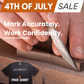 4th of July Sale: Damascus Marking Knife with FREE Blacktail Studio Tri-Blend Tee