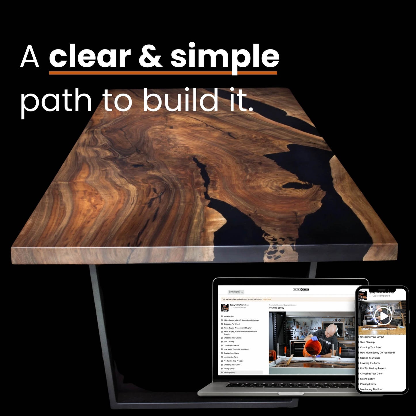THE EPOXY TABLE WORKSHOP