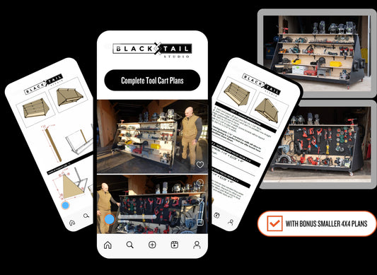 Launch Sale – Save 50%: The Ultimate Tool Cart Plans