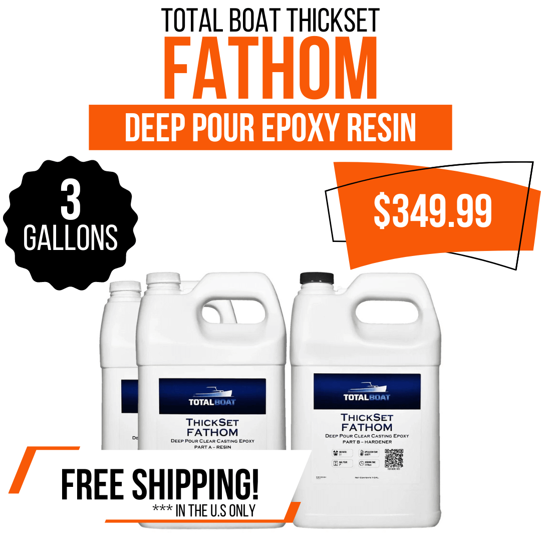 TOTAL BOAT THICKSET FATHOM DEEP POUR EPOXY RESIN