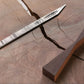 PRE-ORDER: "Classic" Hand Forged Damascus Marking Knife